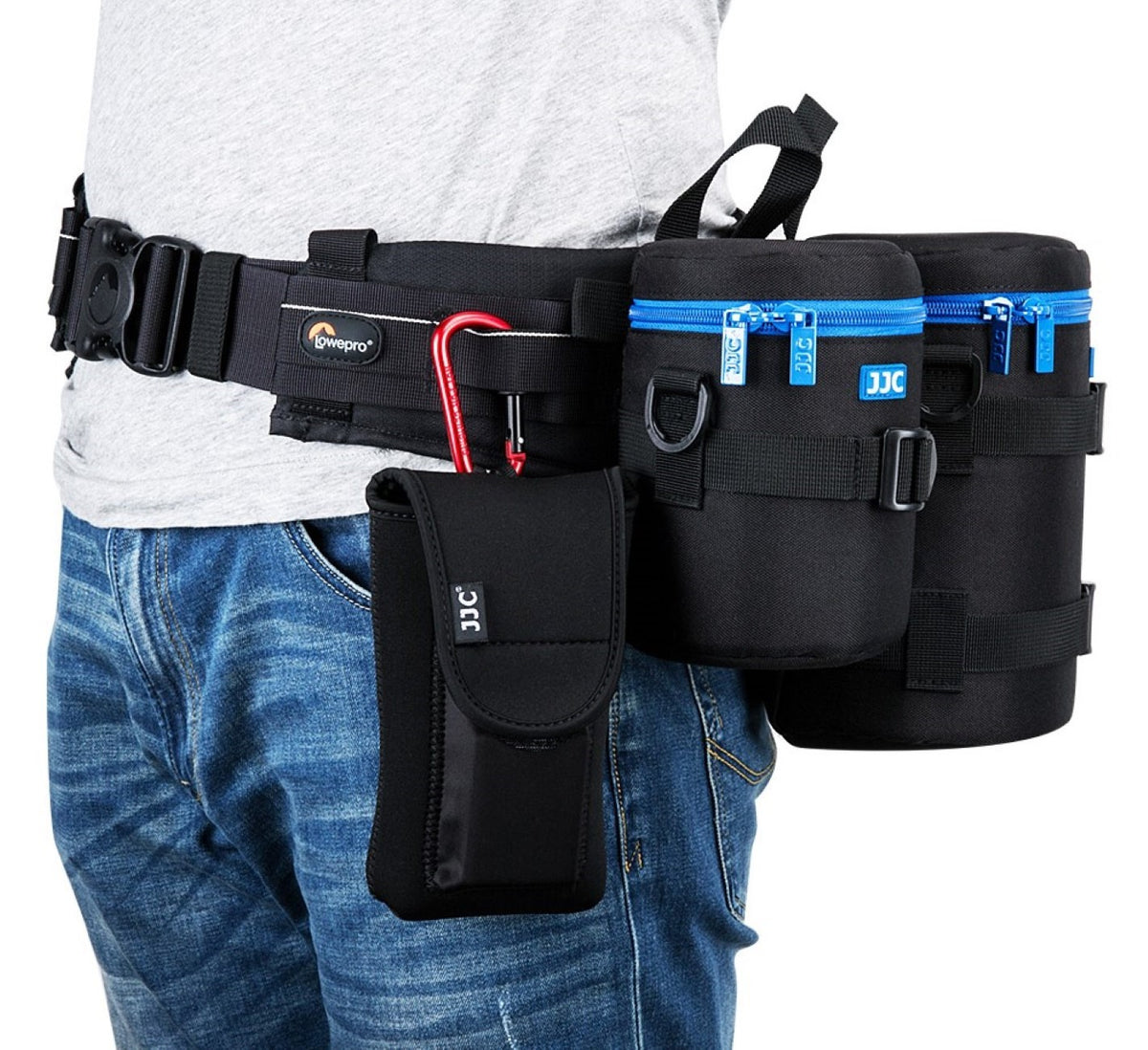 Objektivtasche für SLR Objektive robust Innenpolster wasserabweisend 100x165mm