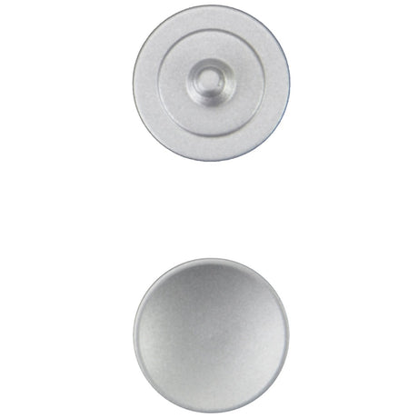Deluxe Soft Release Button SRB Messing 11mm für stilvolle Kameras Silber