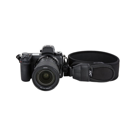 Neopren-Kameragurt verstellbar für DSLR & spiegellose Kameras mit Reißverschlusstaschen