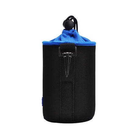 Neopren Objektivbeutel für Objektive bis 89 x 150mm mit Karabiner & Gürtelschlaufe