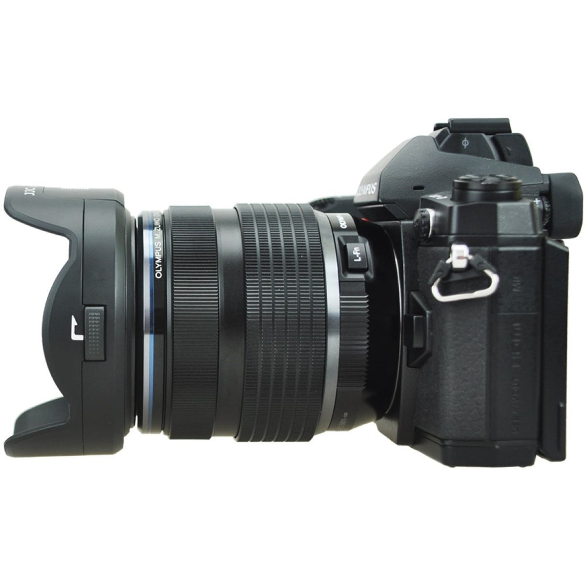 Gegenlichtblende mit Filterzugang für 12-40mm f/2.8 Ersetzt Olympus LH-66 Tulpenform
