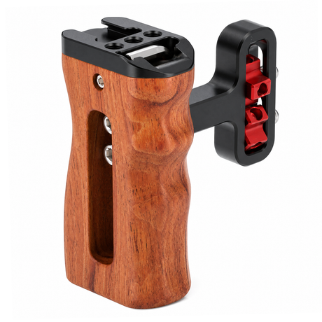 ayex Universal Side Handle Holz höhenverstellbarer Seitengriff für Kamera-Cages