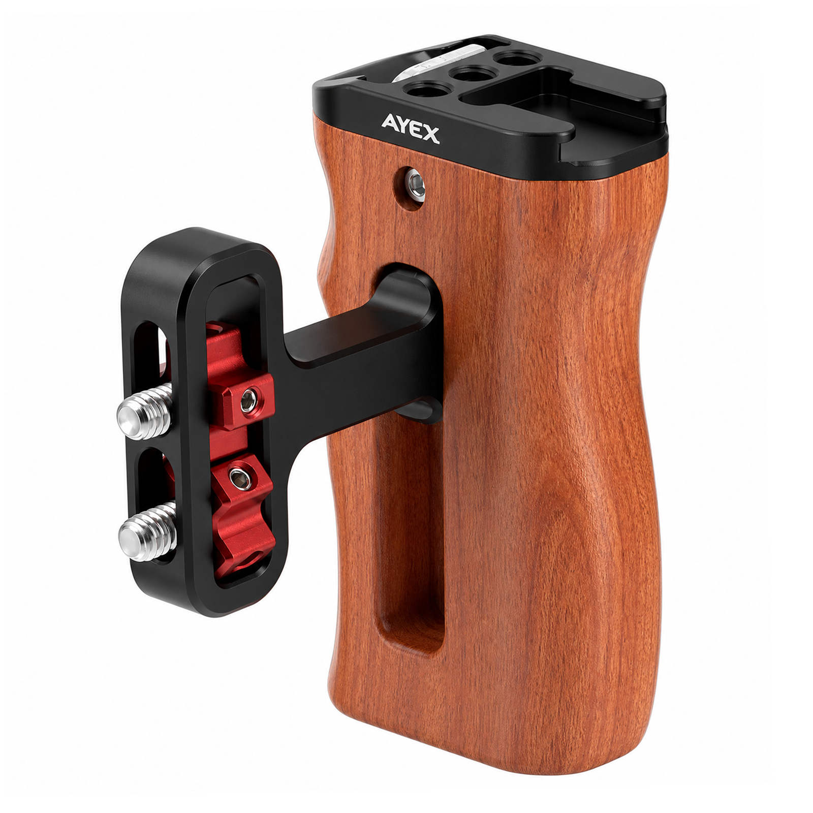 ayex Universal Side Handle Holz höhenverstellbarer Seitengriff für Kamera-Cages