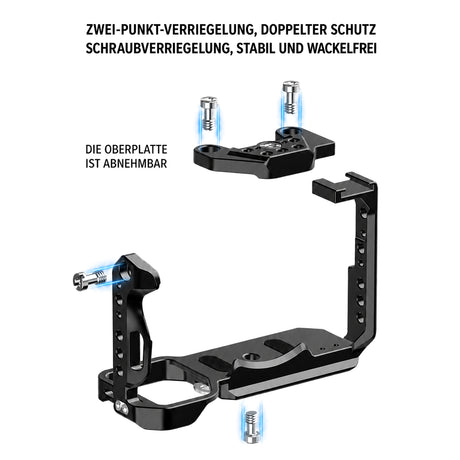 ayex Kamera-Cage für Sony FX3 und FX30 Aluminium