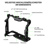 ayex Kamera-Cage für Sony Alpha 7 IV - NATO Rail & Arca-Type