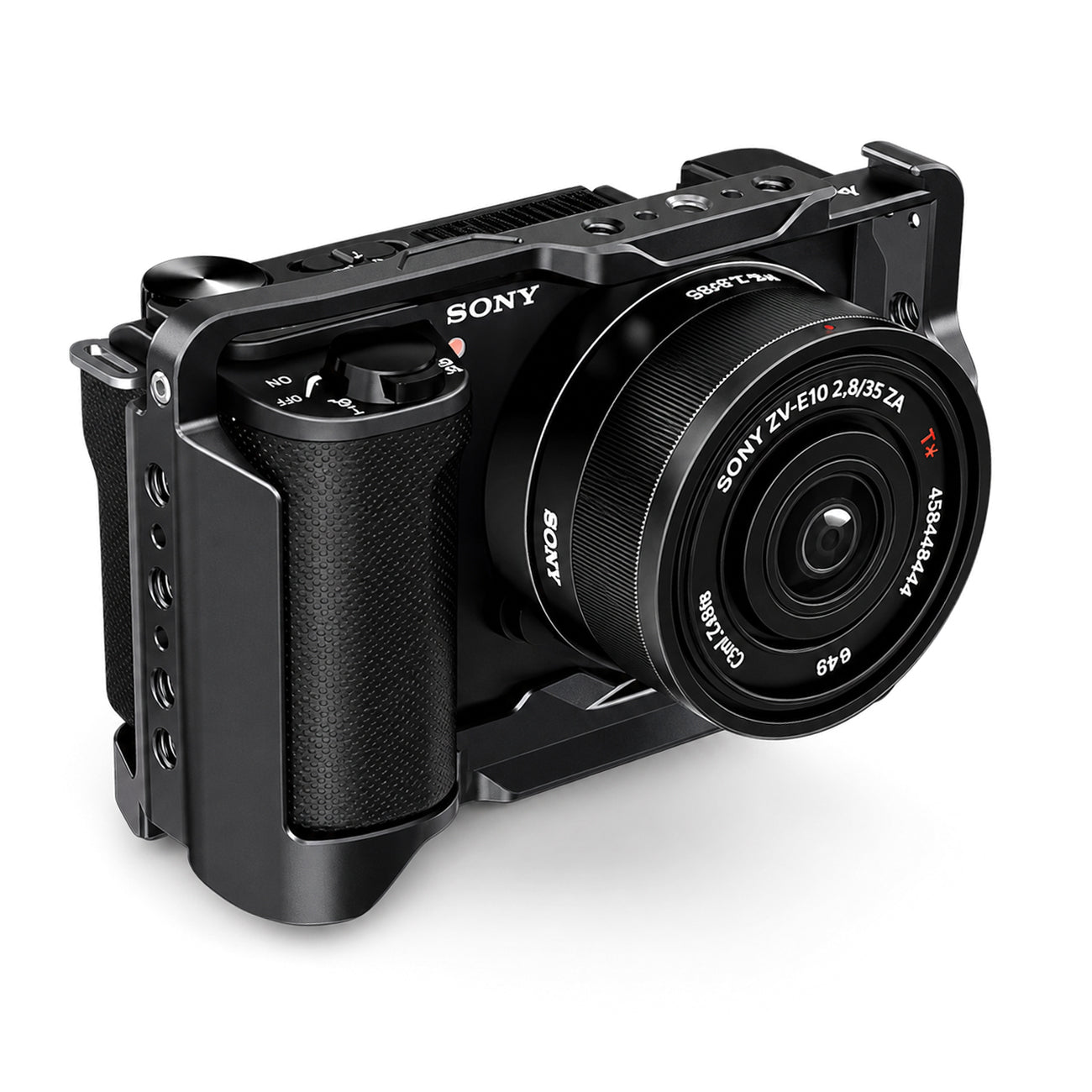 ayex Kamera-Cage kompatibel mit Sony ZV-E10 II mit NATO Rail & Arca-Profil