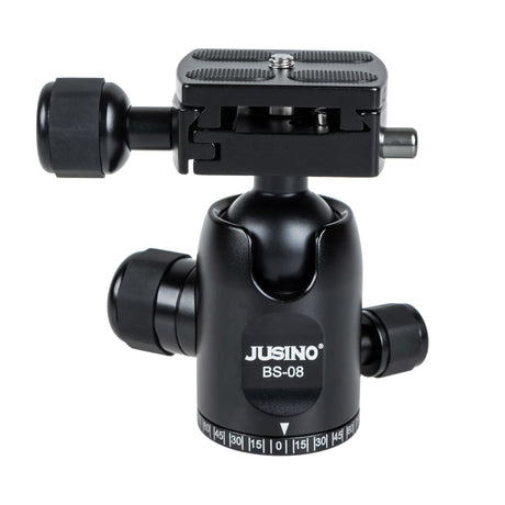 JUSINO BS-08 Aluminium Kugelkopf Stativkopf