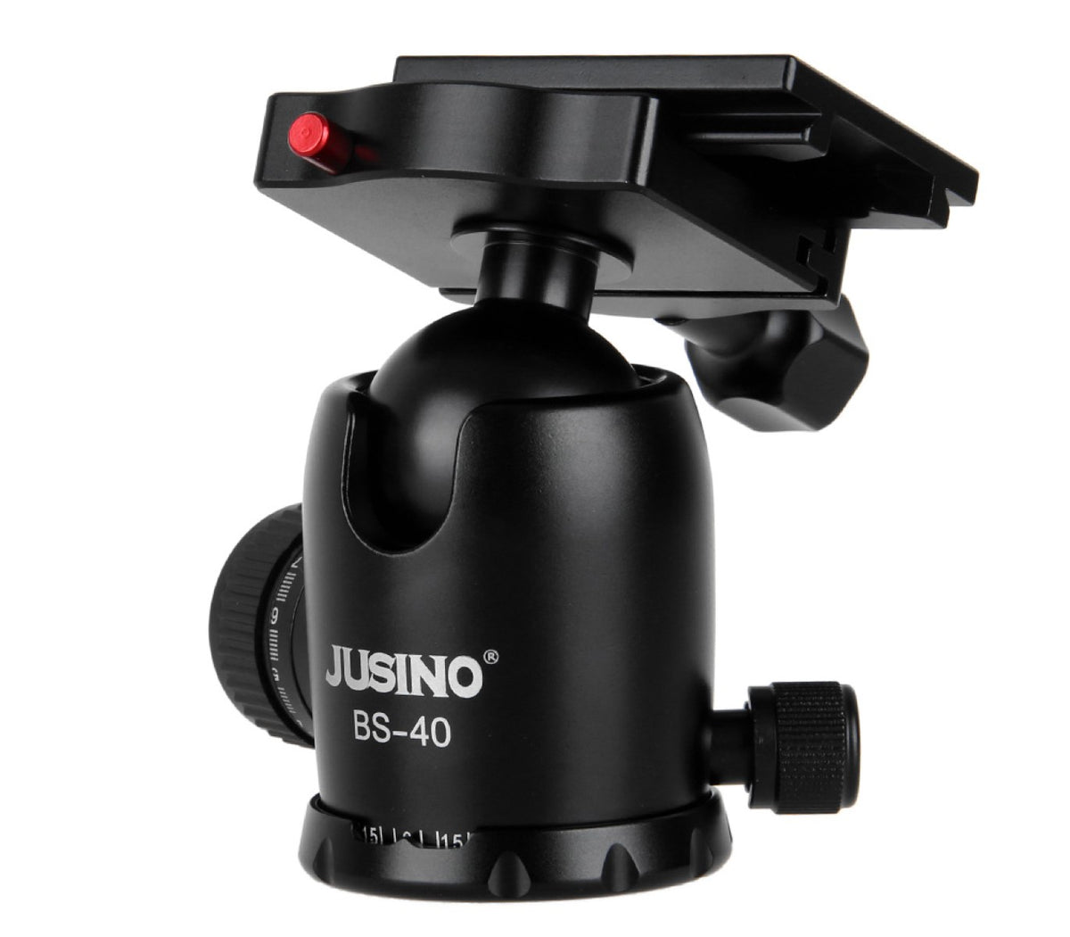 JUSINO Robuster Kugelkopf Stativkopf bis 20kg belastbar BS-40