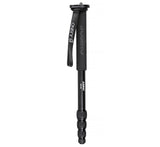 JUSINO Alu Monopod abnehmbarer Fuß Tischstativ Schnelldrehverschlüsse bis 153cm 6kg