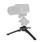 JUSINO Alu Monopod abnehmbarer Fuß Tischstativ Schnelldrehverschlüsse bis 153cm 6kg