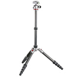 JUSINO Carbon Stativ leicht kompakt Monopod-Funktion bis 130,5cm 5kg + Kugelkopf TK-225 SC GT-30
