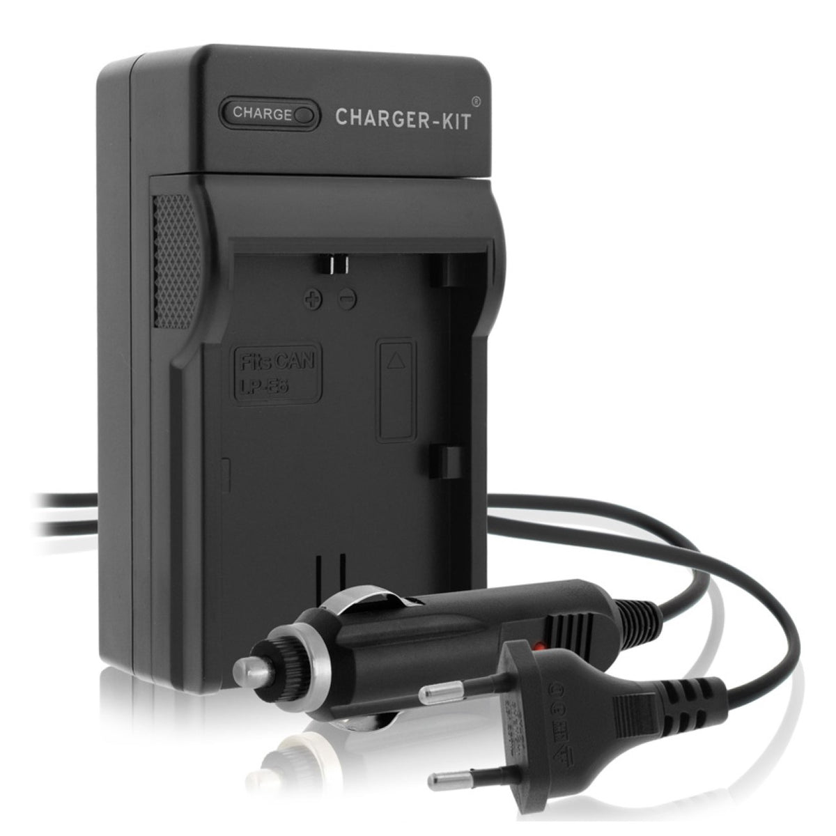 ayex Power Set mit 2x LP-E6N Akku + USB-Ladegerät inkl. Kfz-Ladekabel für zB Canon EOS R 90D