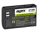 LP-E6N Akku für zB Canon EOS R 5D Mark IV 6D Mark II 7D Mark II 80D 90D Leistungsstark 2040mAh