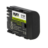 ayex LP-E6P Akku 2600mAh für Canon EOS R5 Mark II, R6, R7, R5, 5D Mark IV
