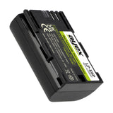 ayex LP-E6P Akku 2600mAh für Canon EOS R5 Mark II, R6, R7, R5, 5D Mark IV
