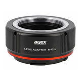 ayex Objektivadapter für M42 Objektive an Panasonic Lumix, Leica & Sigma L-Mount Kameras M42-L