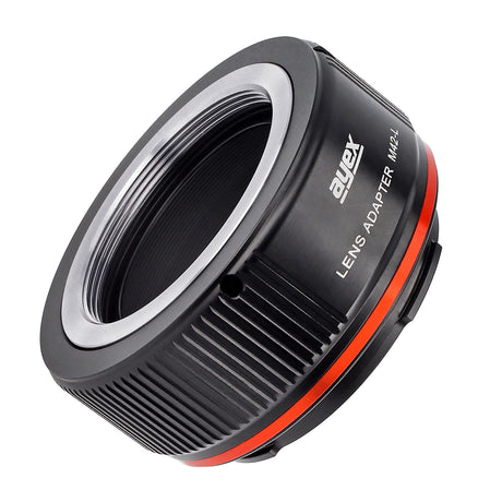 ayex Objektivadapter für M42 Objektive an Panasonic Lumix, Leica & Sigma L-Mount Kameras M42-L