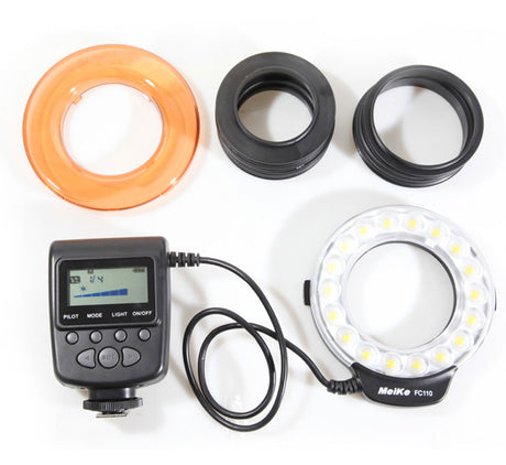 Meike Macro LED Ring Flash MK-FC110 for Canon