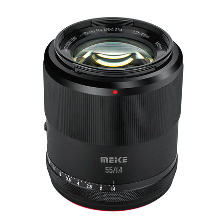 Meike Autofokus Objektiv 55mm F1.4 AF STM APS-C für Sony E-Mount Kameras
