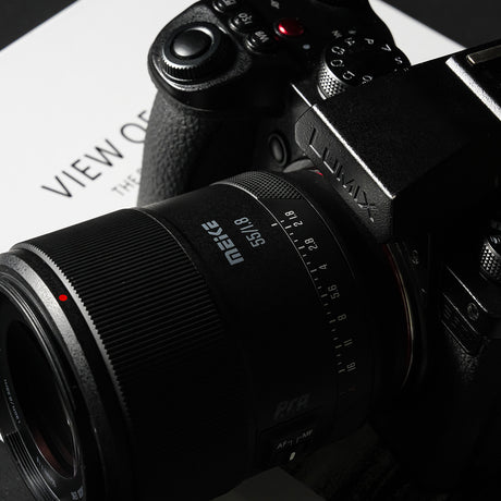 Meike 55mm F1.8 AF Pro STM Autofokus Vollformat Objektiv Portrait für Panasonic L Mount