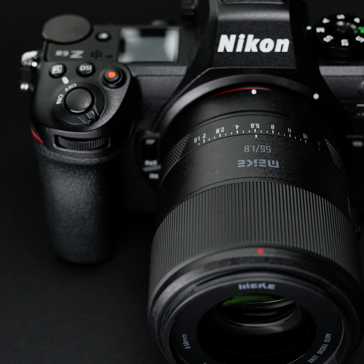 Meike Vollformat Objektiv 55mm F1.8 AF Pro STM Autofokus Portrait für Nikon Z Mount