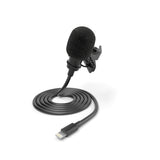 Lavalier Mikrofon für iPhone iPad Windschutz & Klemme perfekt für Interviews Livestreams Lightning