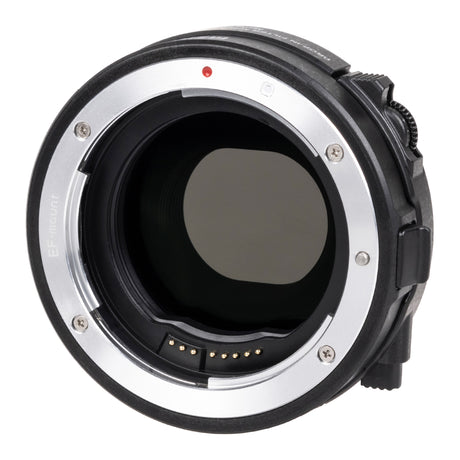 Meike MK-EFTM-C Mount-Adapter für Canon EF auf Canon EOS M Inkl. variablem ND-Filter und klarem UV-Filter