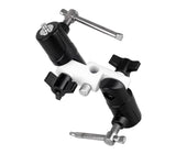 ayex Zubehör-Neiger mit 2-fach Neigung Spigotanschluss 1/4" 3/8" Gewinde Schirmhalterung GP-27