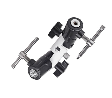 ayex Zubehör-Neiger mit 2-fach Neigung Spigotanschluss 1/4" 3/8" Gewinde Schirmhalterung GP-27