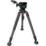 JUSINO Karbon Profi Videostativ & Kugelkopf Perfekt für Vogelaufnahmen 152,5cm 18Kg belastbar