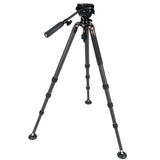 JUSINO Karbon Profi Videostativ & Kugelkopf Perfekt für Vogelaufnahmen 152,5cm 18Kg belastbar
