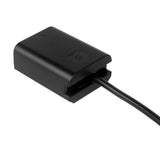 DC-Coupler für Sony Kameras mit NP-FW50 Akku-Dummy für permanente Stromversorgung über z.B. V-Mount Akku