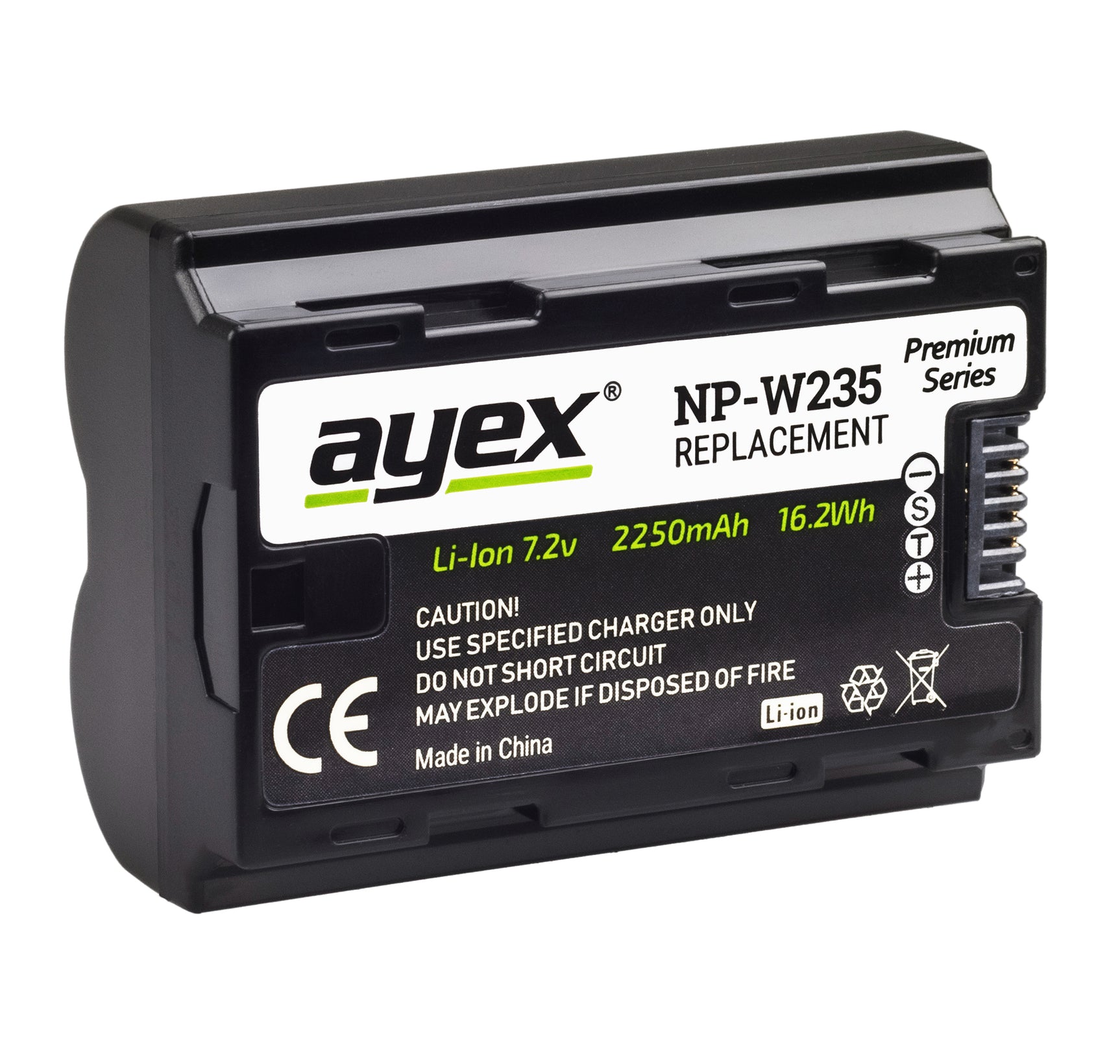 NP-W235 Akku für zB Fujifilm XT-5 XT-4 Leistungsstark längere Laufzeit 2250mAh