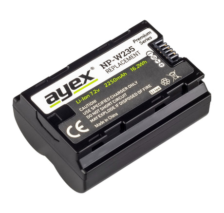 NP-W235 Akku für zB Fujifilm XT-5 XT-4 Leistungsstark längere Laufzeit 2250mAh