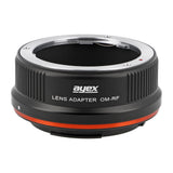 ayex Objektivadapter für Olympus OM Objektive an Canon EOS R R5 R6 R7 R8 R10 R50 R100 OM-EOS R