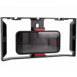 Handyhalterung Smartphone Video Rig Stabilizer für stabile Videoaufnahmen & Vlogging
