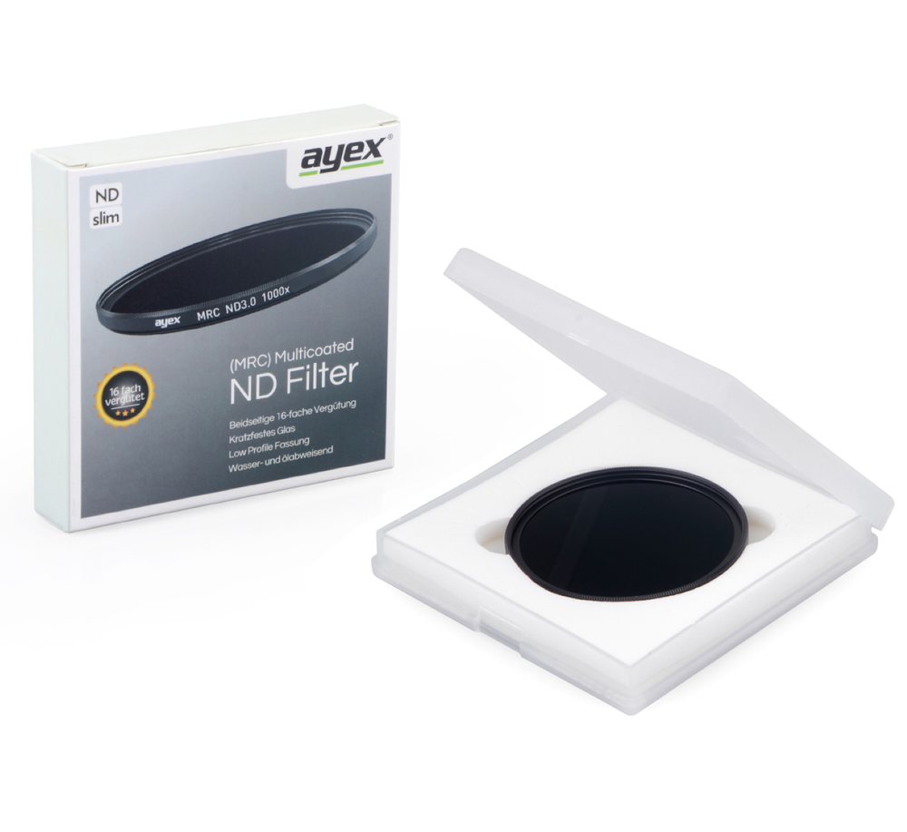 ayex 16-fach vergüteter Slim Polfilter (CPL) 58mm