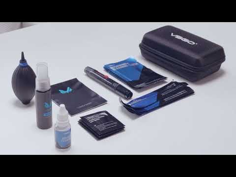 VSGO Professionelles Kamera-Reinigungsset für Vollformat Objektive & Displays DKL-20F Travel Cleaning Kit Pro