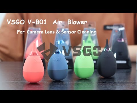 VSGO Air Blower Orange Blasebalg zur Reinigung von Kamera, Sensor & Objektiv