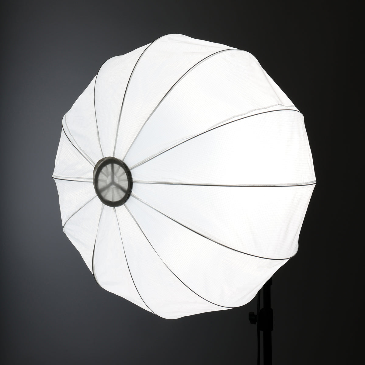 Pumpkin Softbox mit Bowens Mount 65cm - Parabolische Softbox mit Metallstreben