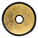 2in1 Faltreflektor Mount Lichtreflektor rund mit Objektivöffnung Gold/Silber 30cm