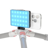 ayex LED Leuchte Perfekte Ambiente durch RGB Ausleuchtung von Fotos und Videos, Pocket size USB Type-C ladbar