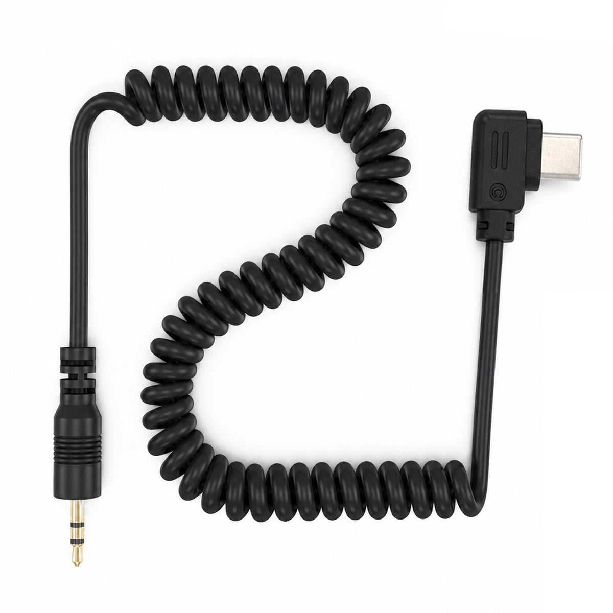 Spiral Adapterkabel 2,5mm USB-C für Sony Alpha 7C II 7C R 7 V A6700 Kameras Fernauslöser Adapter