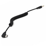 Spiral Adapterkabel 2,5mm USB-C für Sony Alpha 7C II 7C R 7 V A6700 Kameras Fernauslöser Adapter