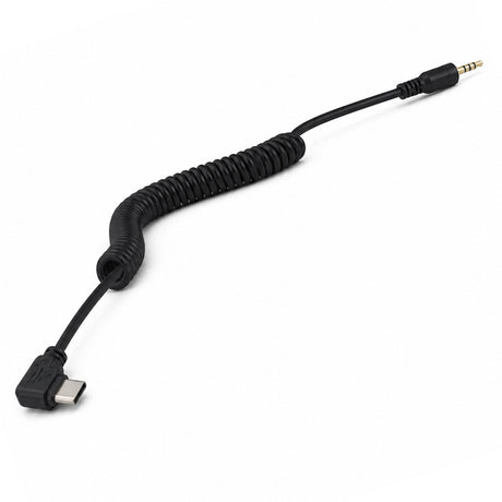 Spiral Adapterkabel 2,5mm USB-C für Sony Alpha 7C II 7C R 7 V A6700 Kameras Fernauslöser Adapter