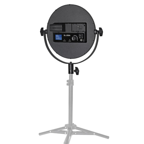 ayex LED Softlight Videolicht warme und kalte Farbtemparaturen Vielseitige LED-Videoleuchte für Perfekte Porträtaufnahmen Dimmbar 360° Schwenkbar 3200-5600k Inklusive Tragetasche