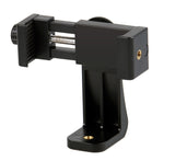 Drehbare Smartphone Halterung mit Schraubklemme & 360° Rotation - Universal Handy Stativhalter für Hochformat & Querformat (57–105 mm)