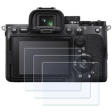 Display-Schutzglas für Sony A7IV, A6700, A7CII, A7CR, ZV-E10 II – 0,3 mm 9H gehärtetes Glas 3 Stück