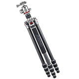 JUSINO Leichtes Karbon Tripod Monopod mit Kugelkopf bis 160cm 12kg FGS-30 TK-254C
