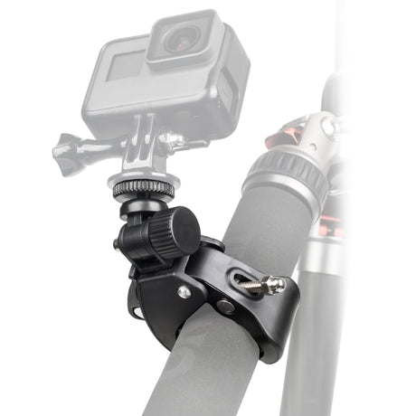 ayex Universal Stativklemme neigbarer 1/4 Zoll Mount Schraubzwinge gummierte Kontaktflächen